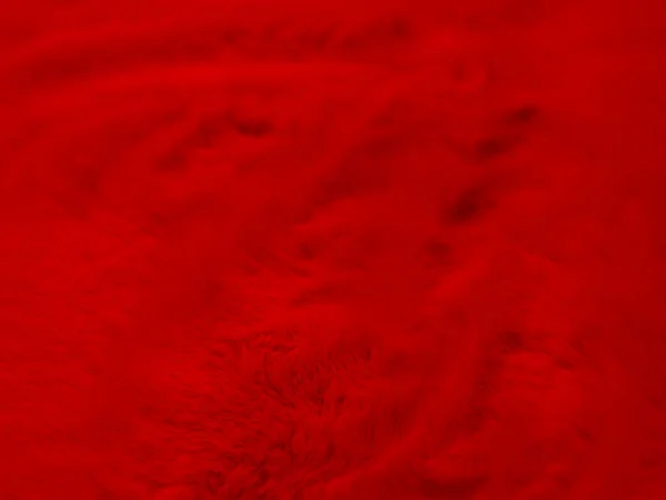 Red Clean Wool Texture Background Light Natural Sheep Wool Blanket — Fotografia de Stock