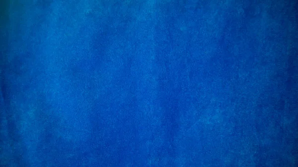 Kék Bársony Szövet Textúra Használt Háttér Üres Kék Szövet Háttér — Stock Fotó
