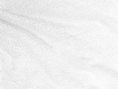 White clean wool texture background. light natural sheep wool. white seamless cotton. texture of fluffy fur for designers. close-up fragment white wool carpet.	