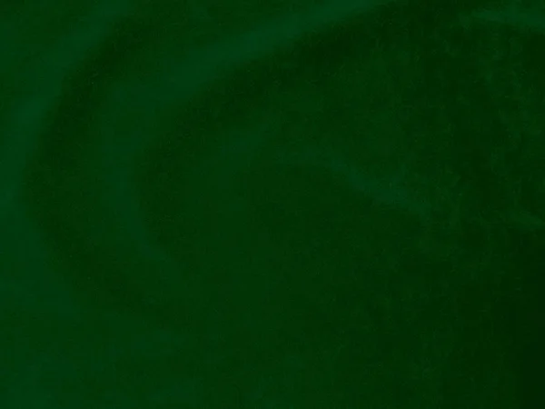 深绿色的旧天鹅绒面料用作背景 清澈的绿色面料背景 柔软光滑的纺织材料 文本是有空间的 — 图库照片