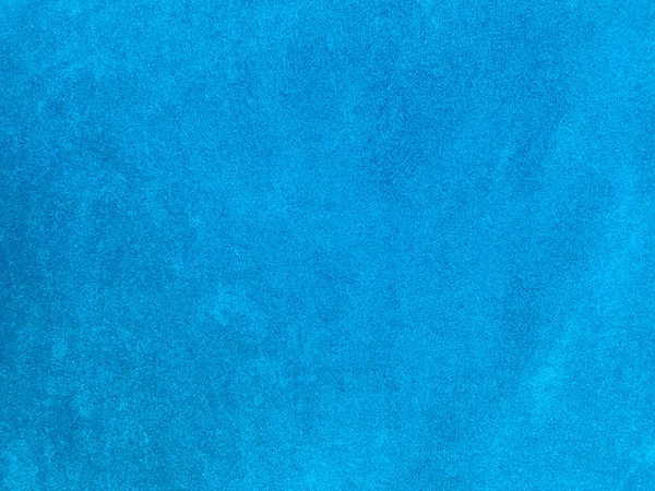 浅蓝色天鹅绒面料质地为背景 清澈的浅蓝色面料背景 柔软而光滑的纺织材料 文本是有空间的 — 图库照片