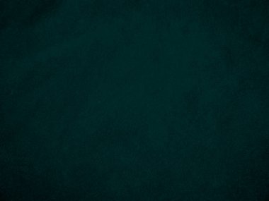 Dark green old velvet fabric texture used as background. Empty green fabric background of soft and smooth textile material. There is space for text..	