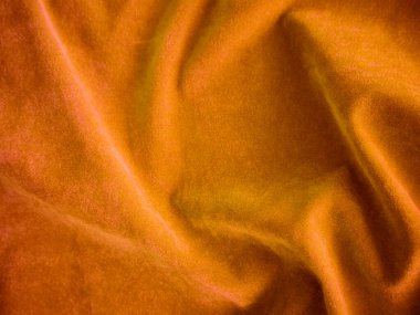 Yellow velvet fabric texture used as background. Empty yellow fabric background of soft and smooth textile material. There is space for text.	