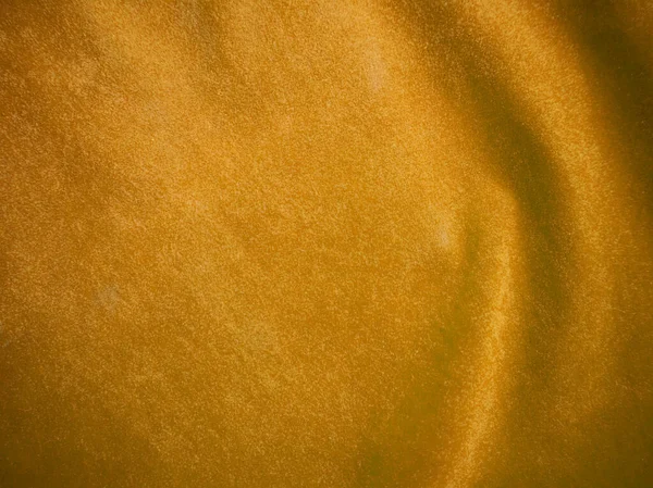 Yellow Velvet Fabric Texture Used Background Empty Yellow Fabric Background — стокове фото