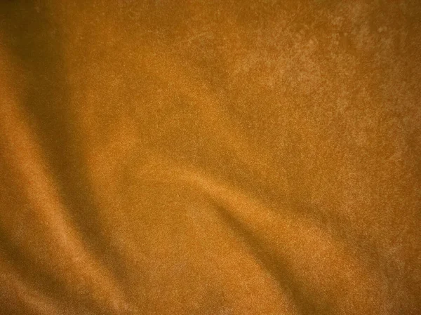 Yellow Velvet Fabric Texture Used Background Empty Yellow Fabric Background — Stock fotografie