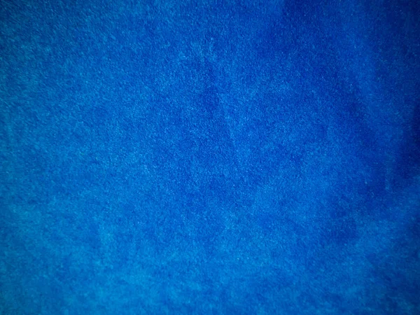Blue Velvet Fabric Texture Used Background Empty Blue Fabric Background — Stock fotografie