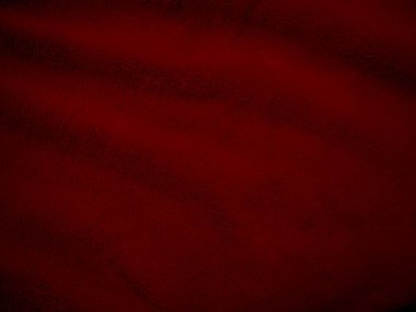 Kırmızı temiz yün dokusu arka planda. hafif doğal koyun yünü. Kırmızı, pürüzsüz pamuk. Tasarımcılar için tüylü kürk dokusu. yakın plan beyaz yün halı...