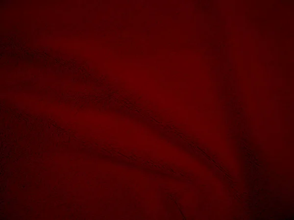 Красная Чистая Шерсть Текстура Фона Светлая Натуральная Овечья Шерсть Красный — стоковое фото