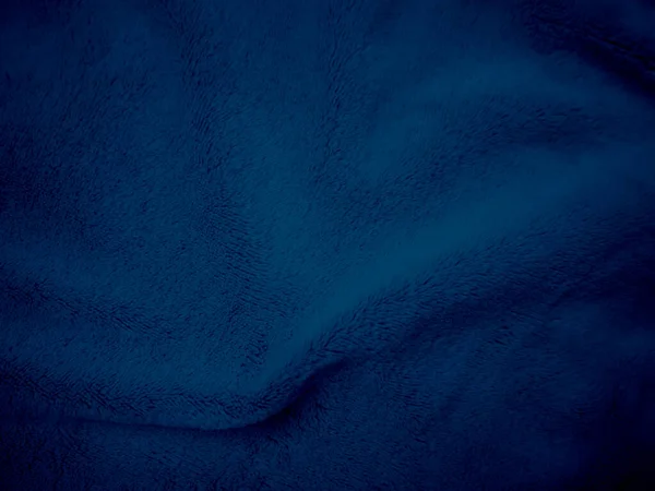 Μπλε Καθαρό Μαλλί Υφή Φόντο Ελαφρύ Φυσικό Μαλλί Προβάτου Μπλε — Φωτογραφία Αρχείου