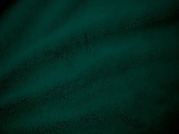 緑のきれいなウール生地のテクスチャの背景 軽い天然羊のウール 緑のシームレスな綿 デザイナーのためのふわふわの毛皮の質感 クローズアップフラグメントウールカーペット — ストック写真