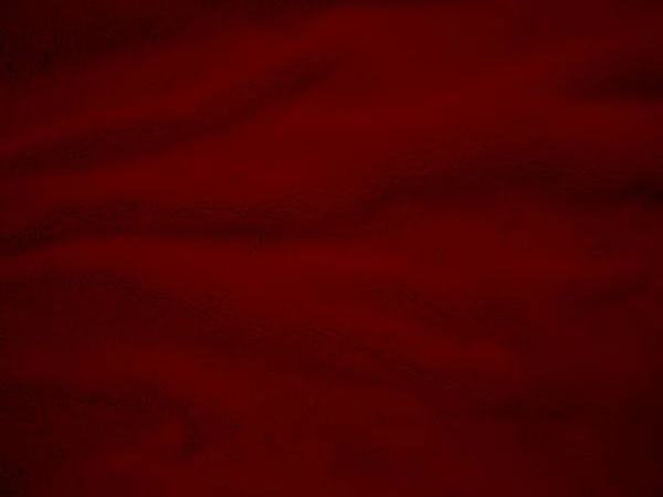 Κόκκινο Καθαρό Μαλλί Υφή Φόντο Ελαφρύ Φυσικό Μαλλί Προβάτου Κόκκινο — Φωτογραφία Αρχείου