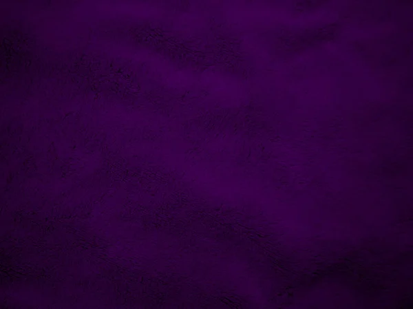 紫のきれいなウール生地のテクスチャの背景 軽い天然羊のウール バイオレットシームレスコットン デザイナーのためのふわふわの毛皮の質感 クローズアップフラグメントウールカーペット — ストック写真