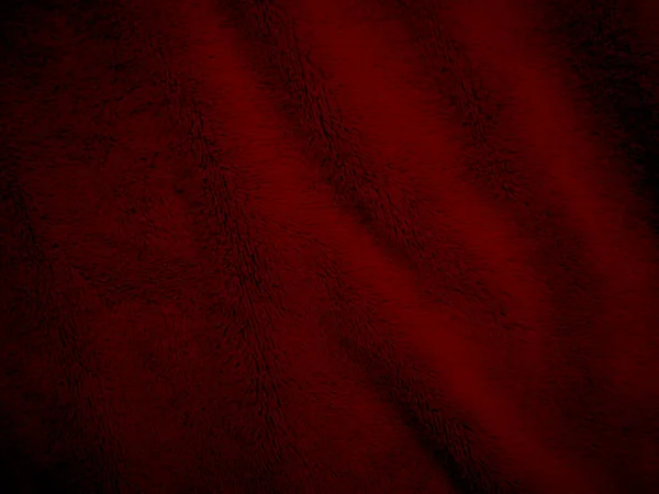 Rode Schone Wol Textuur Achtergrond Lichte Natuurlijke Schapenwol Rood Naadloos — Stockfoto