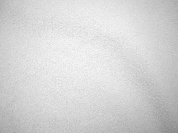 Flannel Felt White Soft Rough Textile Material Background Texture Close — стокове фото