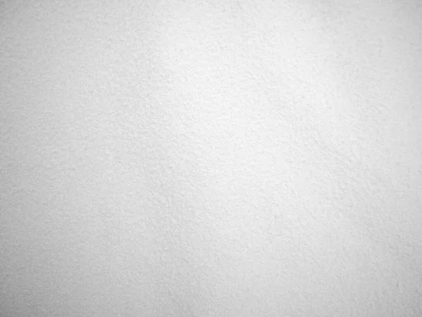 Flannel Felt White Soft Rough Textile Material Background Texture Close — Fotografia de Stock