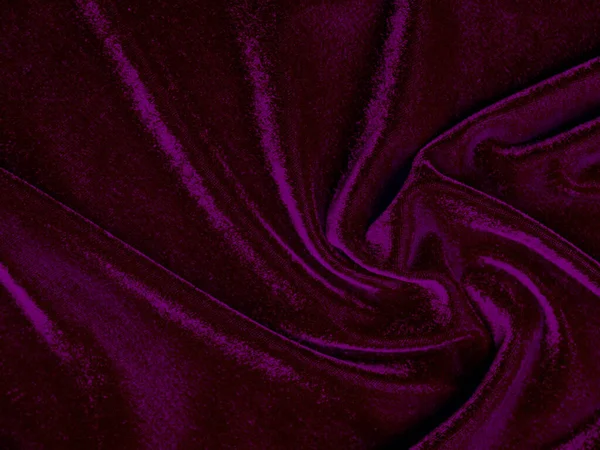 Texture Tissu Velours Violet Utilisé Comme Fond Fond Tissu Pourpre — Photo
