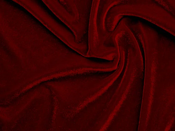 Red Velvet Fabric Texture Used Background Empty Red Fabric Background — Fotografia de Stock