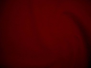 Red clean wool texture background. light natural sheep wool. serge seamless cotton. texture of fluffy fur for designers. close up fragment scarlet flannel haircloth carpet broadcloth.	