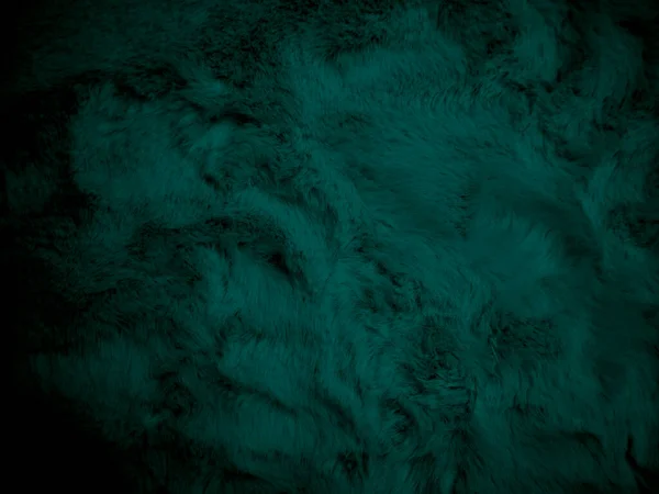 Green Clean Wool Texture Background Light Natural Sheep Wool Serge — Stock fotografie