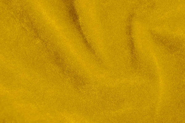 Yellow Velvet Fabric Texture Used Background Violet Fabric Background Soft — 图库照片