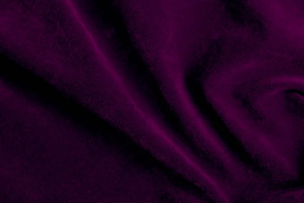 Purple Velvet Fabric Texture Used Background Violet Fabric Background Soft — Foto Stock
