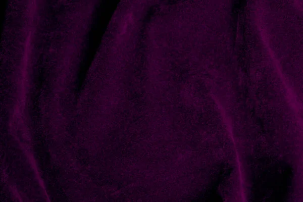 Purple Velvet Fabric Texture Used Background Violet Fabric Background Soft — Foto Stock