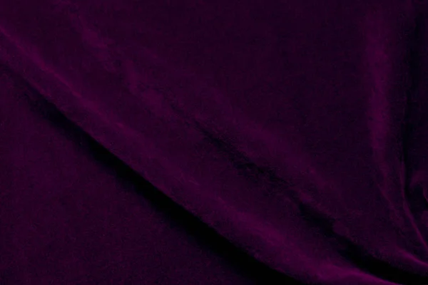 Purple Velvet Fabric Texture Used Background Violet Fabric Background Soft — Fotografia de Stock