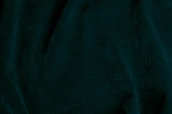 Green Velvet Fabric Texture Used Background Ocean Fabric Background Soft — Φωτογραφία Αρχείου