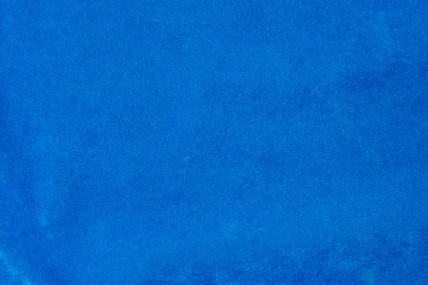 Blue Velvet Fabric Texture Used Background Blue Fabric Background Soft — Zdjęcie stockowe