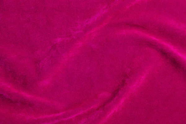 Pink Velvet Fabric Texture Used Background Pink Fabric Background Soft — ストック写真