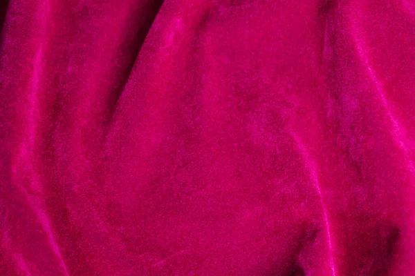 Pink Velvet Fabric Texture Used Background Pink Fabric Background Soft — Fotografia de Stock