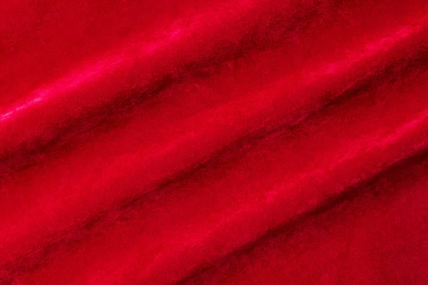 Red Velvet Fabric Texture Used Background Red Fabric Background Soft — Foto de Stock