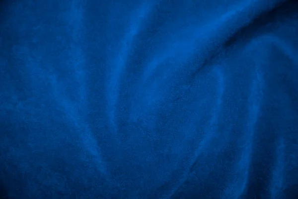 Niebieska Aksamitna Struktura Tkaniny Używana Jako Tło Niebieskie Tło Tkaniny — Zdjęcie stockowe