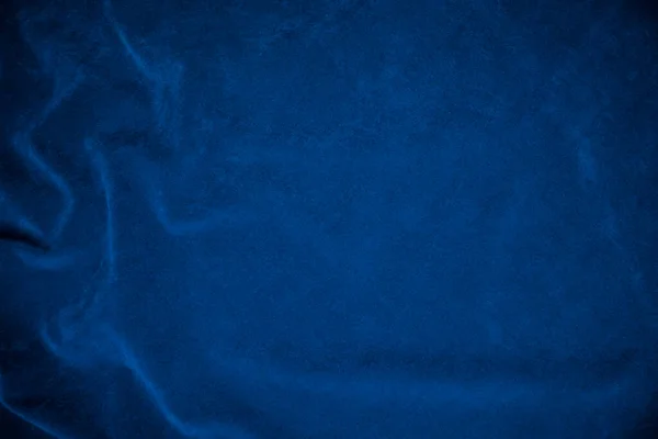 Niebieska Aksamitna Struktura Tkaniny Używana Jako Tło Niebieskie Tło Tkaniny — Zdjęcie stockowe