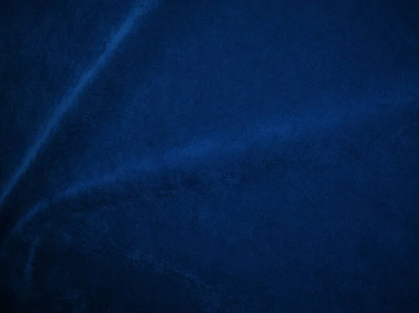 Blue Velvet Fabric Texture Used Background Blue Fabric Background Soft — Stock Photo, Image