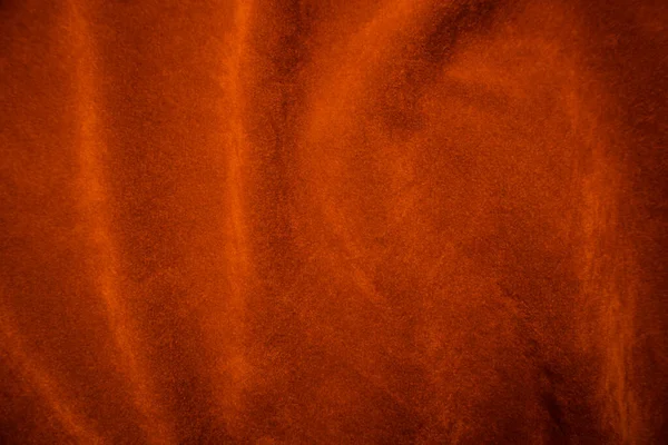 Texture Tissu Velours Orange Utilisé Comme Fond Fond Tissu Orange — Photo
