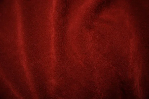 Red Velvet Fabric Texture Used Background Red Fabric Background Soft — 图库照片
