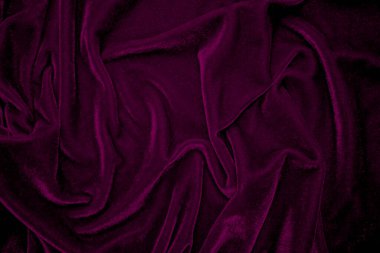 pink velvet fabric texture used as background. Wine color panne fabric background of soft and smooth textile material. crushed velvet .luxury magenta tone for silk. clipart