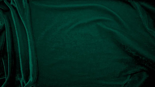 Zielony Aksamit Tkaniny Tekstury Stosowane Jako Tło Paw Kolor Tkaniny — Zdjęcie stockowe