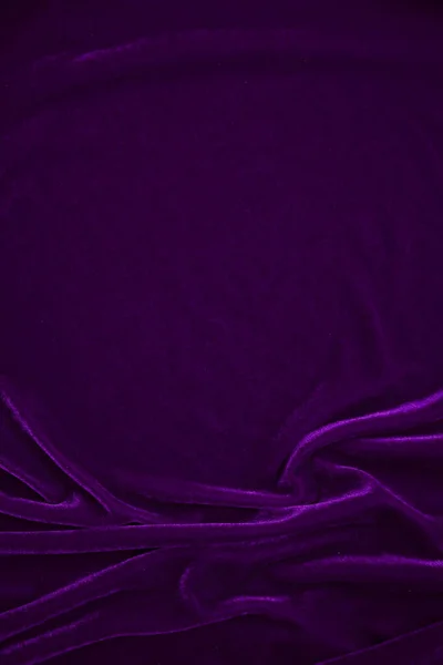 Textura Tecido Veludo Roxo Usado Como Fundo Cor Violeta Pano — Fotografia de Stock