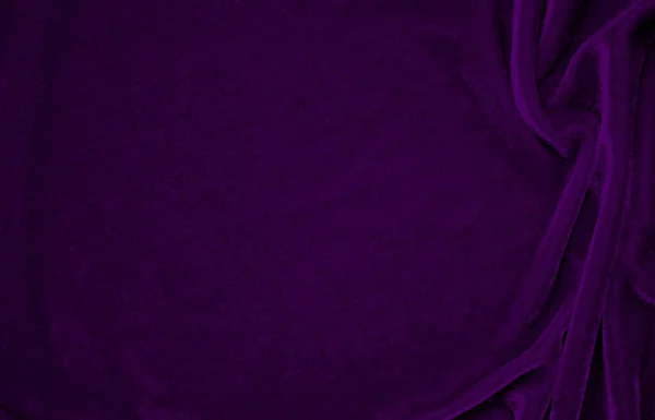 Texture Tissu Velours Violet Utilisé Comme Fond Couleur Violette Panne — Photo