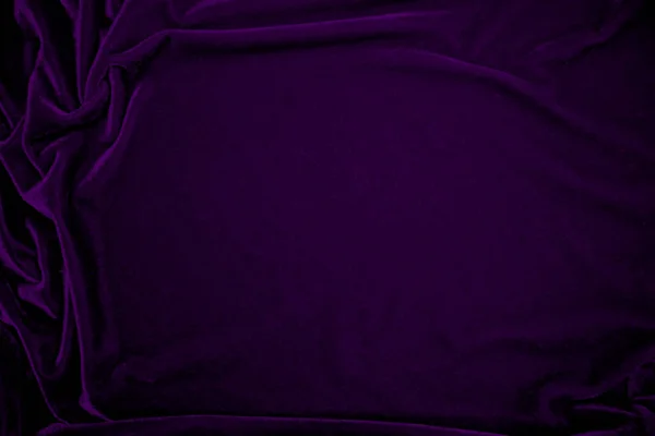 Fioletowy Aksamitna Tkanina Tekstura Stosowana Jako Tło Fioletowy Kolor Tkaniny — Zdjęcie stockowe
