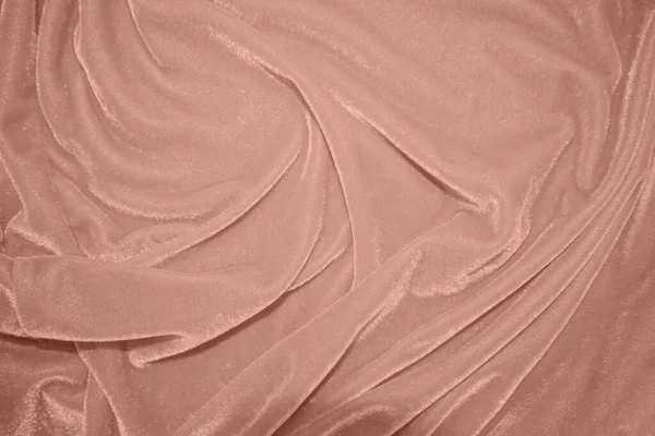 Color Oro Rosa Textura Tela Terciopelo Utilizado Como Fondo Fondo — Foto de Stock