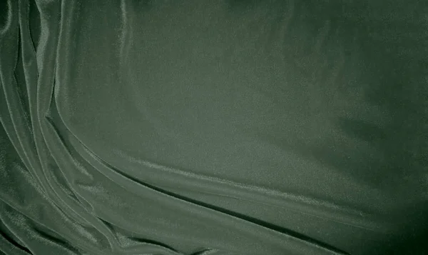 올리브 직물은 배경으로 사용되었다 부드럽고 매끄러운 직물로 이루어진 Panne 산산조각난 — 스톡 사진