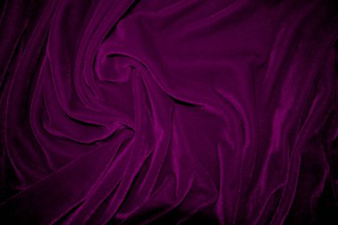 Pink velvet fabric texture used as background. Wine color panne fabric background of soft and smooth textile material. crushed velvet .luxury magenta tone for silk.	
