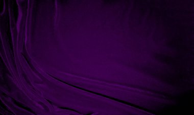 Purple velvet fabric texture used as background. Violet color panne fabric background of soft and smooth textile material. crushed velvet .luxury magenta tone for silk.	