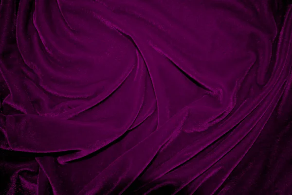 Pink Velvet Fabric Texture Used Background Wine Color Panne Fabric — ストック写真