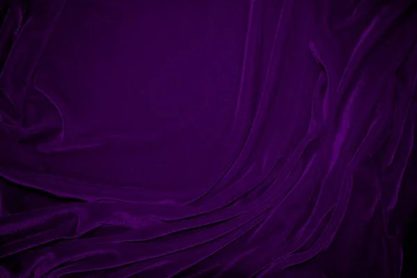 Purple Velvet Fabric Texture Used Background Violet Color Panne Fabric — Foto Stock