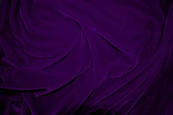 Purple Velvet Fabric Texture Used Background Violet Color Panne Fabric — Zdjęcie stockowe