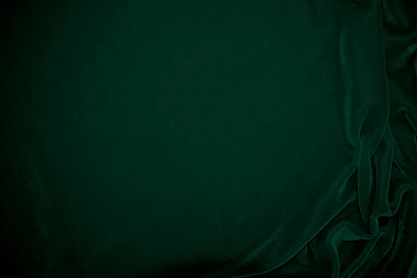Green Velvet Fabric Texture Used Background Emerald Color Panne Fabric — Φωτογραφία Αρχείου